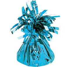 Грузик для шаров Конус Голубой