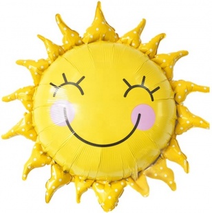 Шар Солнце 60см Шар Солнце 60см