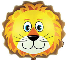Шар Лев  (голова) 80см