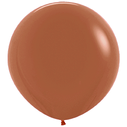 Большой шар Медный металлик 80см