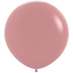 Большой шар Розовое дерево пастель 80см