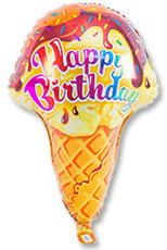 Шар Мороженное Happy Birthday 60см