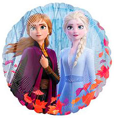 Шар Круг Холодное сердце 40см