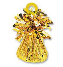 Грузик для шаров Конус Золото