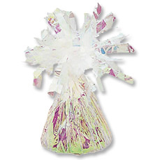 Грузик для шаров Конус Перламутр