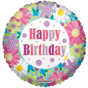 Шар круг «С днем рождения незабудки» Шар круг «С днем рождения незабудки»