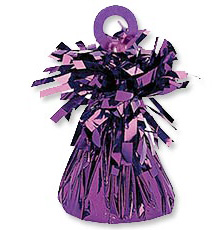 Грузик для шаров Конус Фиолетовый