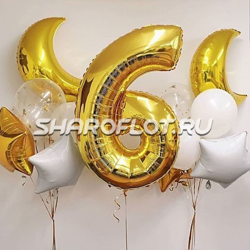 Шары на 6 лет №09