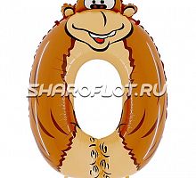 Шар Цифра 0 Детская 85см