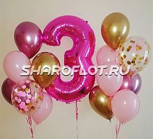 Шары на 3 года №13