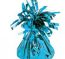 Грузик для шаров Конус Голубой