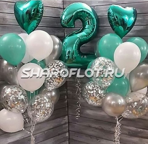 Шары на 2 года №12