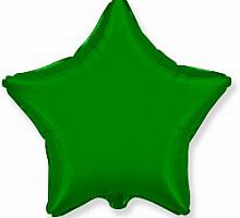 Шар Звезда Зеленая 70см