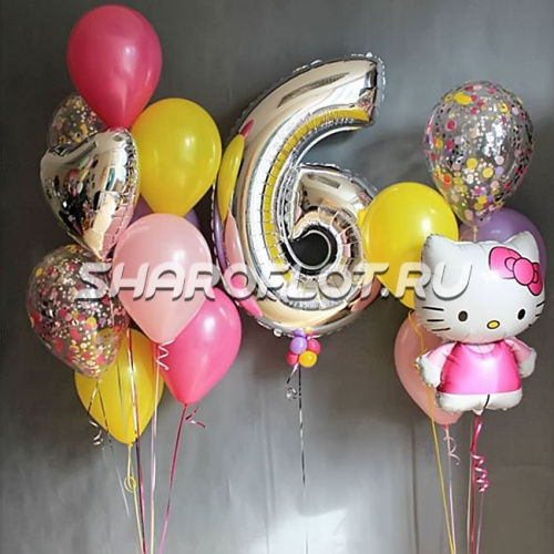 Шары на 6 лет №01