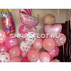 Букет шаров Добро пожаловать