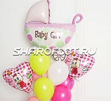 Цветные шары выписка из роддома