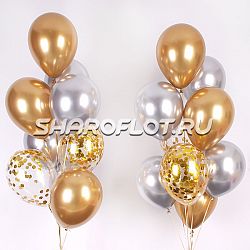 Фонтан в торжественных цветах