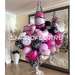 Букет шаров на девичник