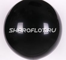 Большой шар Черный пастель 80 см