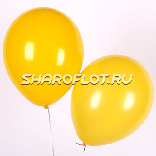 Шар Золотистый пастель 30см