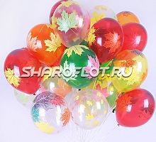 Облако с Кленовыми листьями 30см