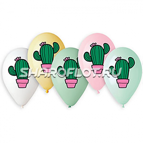 Шары Кактус (ассорти), 30см
