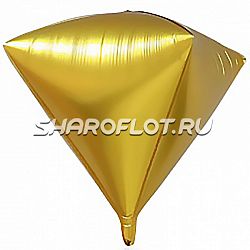 Шар Алмаз Золото 55см