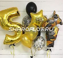 букет шаров для мальчика на 5 лет