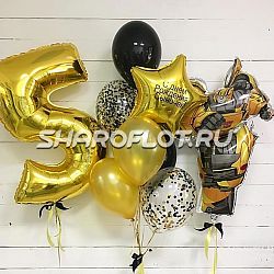 букет шаров для мальчика на 5 лет