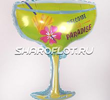 Шар Бокал с Коктейлем 60см