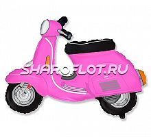 Шар Скутер розовый 90см