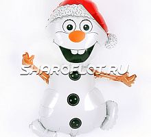 Шар Снеговик 75см