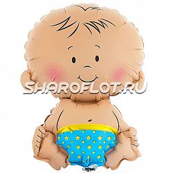 Шар Малыш пупсик 60см