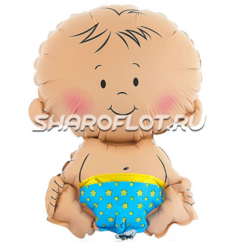 Шар Малыш пупсик 60см