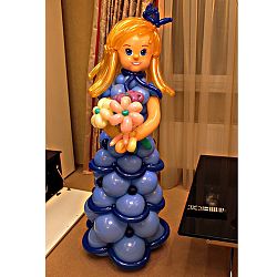 Фигура из шаров «Принцесса»