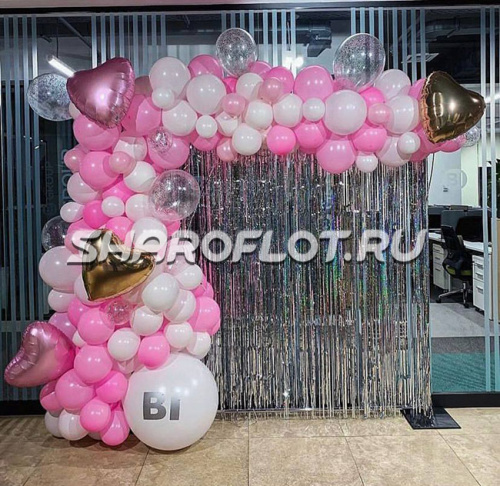 Фотозона Розовая любовь Фотозона Розовая любовь