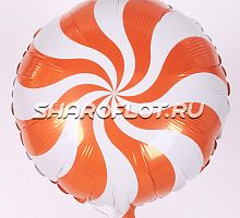 Круг Оранжевый Конфетка 40см