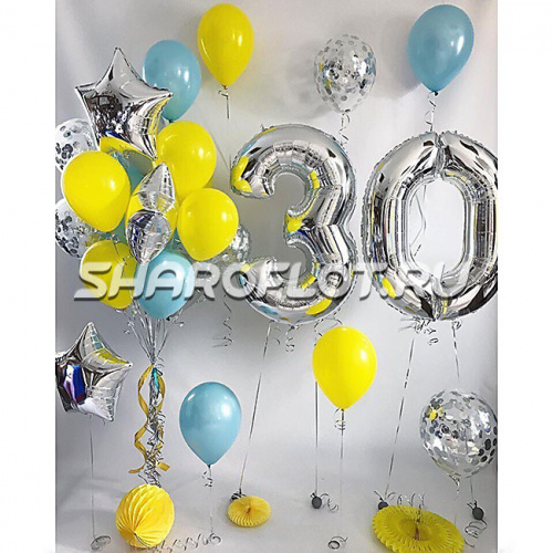 Шары на 30 лет №1