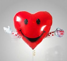 Шар Сердцем Объятия 95см