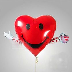 Шар Сердцем Объятия 95см
