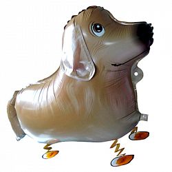 Ходячий шар «Собака Корги» 61см