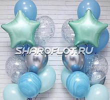 Фонтан из шаров 11 штук