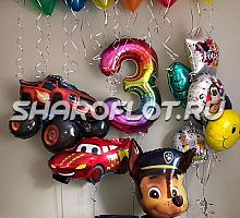 Оформление шарами Щенячий патруль