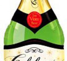 Шар Бутылка Celebrate 70см