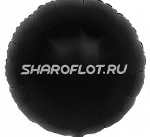 Шар Круг Черный 40см