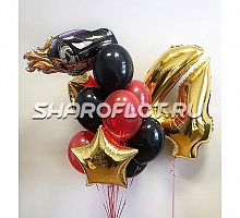 Шары с гоночными машинами