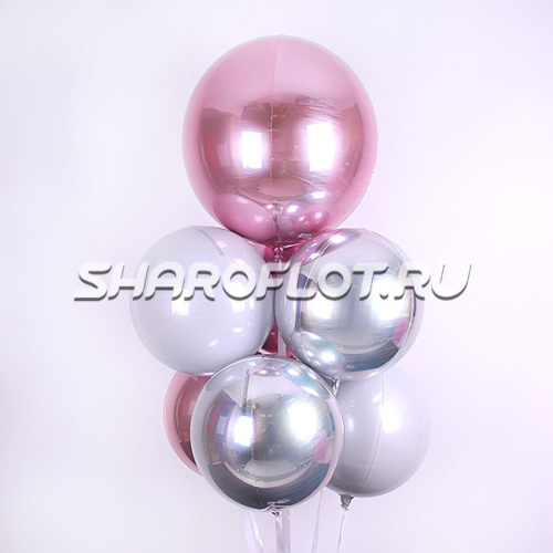 Невероятный букет из 7 сфер