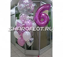 Шары на 6 лет №08
