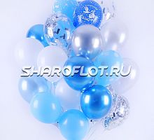 Облако на выписку мальчика 30см