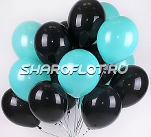 Облако шаров Тиффани Черный 30см
